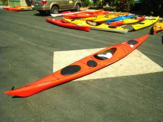 Valley Sea Kayaks Avocet Rotomold w/skeg Red Demo  