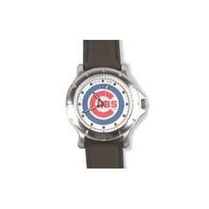  Chicago Cubs MLB Leather Watch: Sports & Outdoors