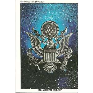   Desert Storm Sticker U.S. Air Force Emblem Card #18 