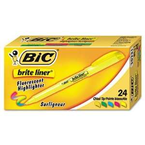  BIC Brite Liner Highlighter: Office Products
