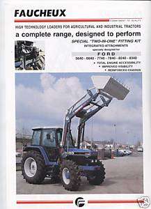 FAUCHEUX FRONT LOADERS FOR FORD TRACTORS SALES SHEET  