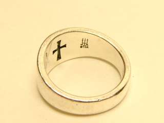 JAMES AVERY 925 STERLING SILVER CROSSLET RING SZ5  