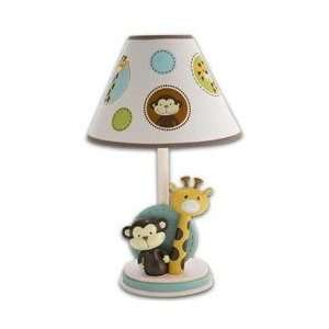  Nojo By Crown Craft Jungle Tales Lamp And Shade: Baby