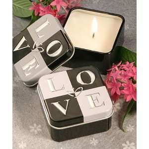   : LOVE Design Candle Tins (80   199 items): Health & Personal Care