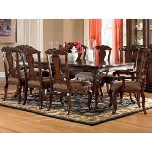   Rectangular Extension Dining Table and Chairs Set: Furniture & Decor