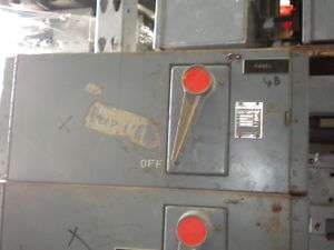 Used Federal Pacific QMQB 2036B 200 Amp 600 Volt Switch  