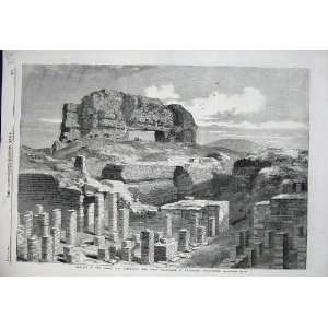 1859 Remains Roman City Uriconium Wroxeter Shropshire  