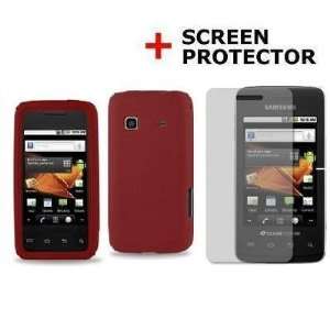   Prevail M820 Red with Screen Protector Cell Phones & Accessories