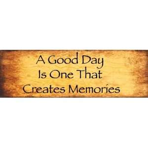  A Good Day Wall Plaque: Home & Kitchen