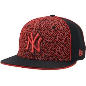   Era New York Yankees Black Logo Remix Fitted Hat