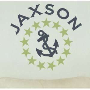 Stars and Anchor Personalized Wall Decal