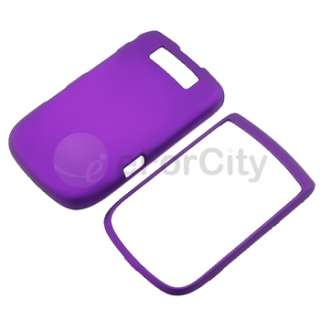   on RUBBER Hard CASE Cover BUNDLE FOR Blackberry Torch 9800 9810  
