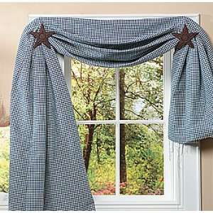  Americana Star Curtain Holders   Party Decorations & Room 