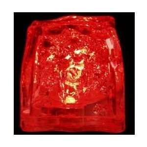  LiteCubes LED Ice Cube Lights, Flash or Steady Glow, RED 