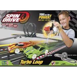   Loop 19.3 Spin Drive Race Set, Non Electric (Slot Cars): Toys & Games