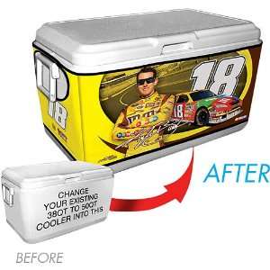  Cooler Coozies Kyle Busch M&Ms Small Cooler Cover: Sports 