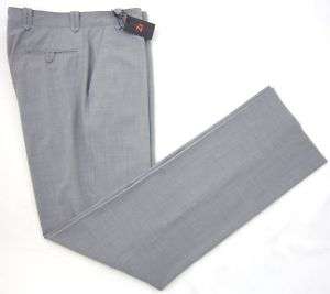 New BERNARD ZINS z2 Front Gray Pants 38 / 40 NWT $250  