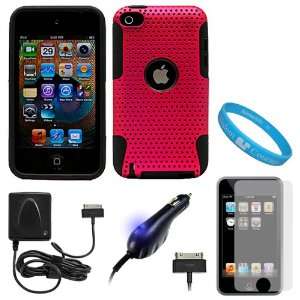Protective Rubberized Crystal Hard Snap on Case and Black Silicone Gel 