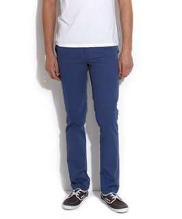 Blue (Blue) Blue Slim Fit Chinos  246848840  New Look