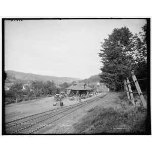 Ulster,Delaware Railroad station,Fleischmanns,Catskill Mountains,N.Y 
