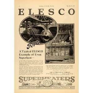  1924 Ad Elesco Even SuperHeaters Machine Ford Motor 