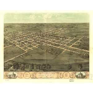   of Marion, Linn Co., Iowa 1868. Drawn by A. Ruger.