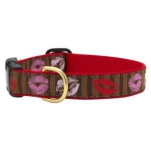 Up Country Kisses Dog Collar XL 
