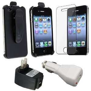 USB Travel Charger Adapter Black ( 2 Port ) + USB Car Charger Adapter 