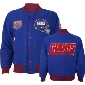  New York Giants Halfback Jacket: Sports & Outdoors