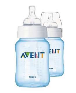Philips AVENT Baby Feeding Bottle 260ml (9oz) twin pack blue 3952673