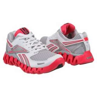 Athletics Reebok Womens ZigBlaze Stability Silver/White/Magenta Shoes 