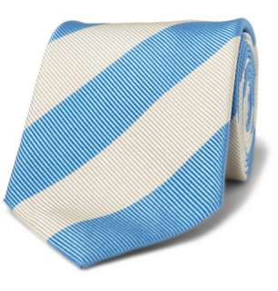 Paul Smith  Striped Silk Blend Tie  MR PORTER