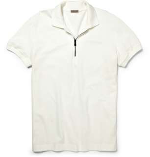  Clothing  Polos  Short sleeve polos  Zip Collar Polo 