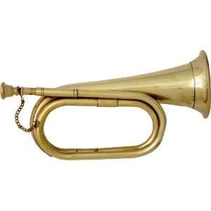  Brass Bugle Military Instrument Toys & Games