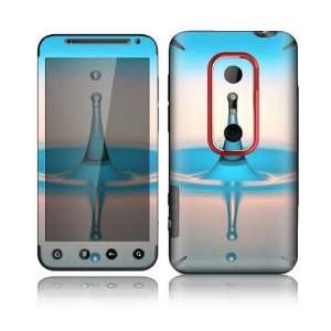    HTC Evo 3D Decal Skin Sticker   Water Drop: Everything Else