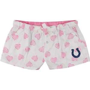  Indianapolis Colts Womens Pink Essence Shorts