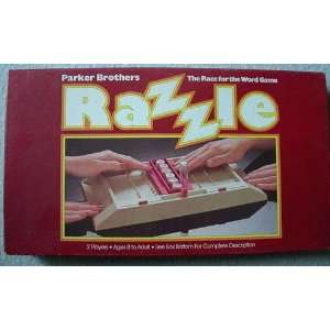  Razzle   The Race for the Word Game Toys & Games