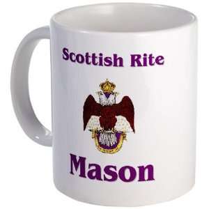Scottish Rite Mason Freemasonry Mug by   Kitchen 