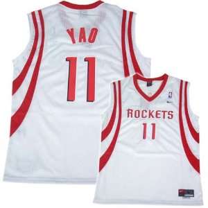  Nike Houston Rockets #11 Yao Ming White Swingman Jersey 