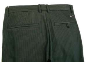 BRAND NEW Nike Golf Dri Fit Pinstripe Pant 2011 BLACK Multiple Size 
