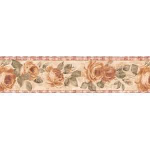 Brewster 418B135 Borders and More Aged Floral Wall Border, 5.125 Inch 