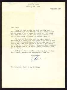 1985 Richard Nixon Signed Letter with personal content   Shingles 