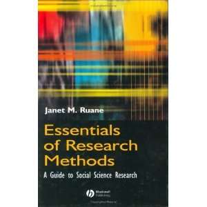 : Essentials of Research Methods: A Guide to Social Science Research 