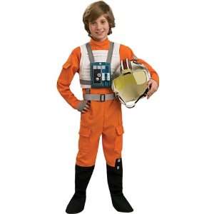  Childs X Wing Pilot Star Wars Costume Suit (Large) Toys 