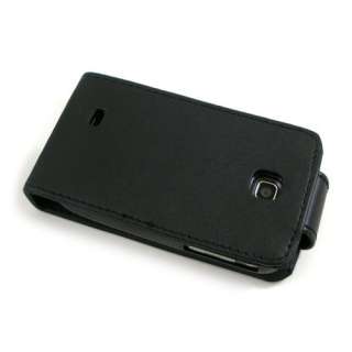 Flipcase/Handy Tasche zu Samsung Galaxy mini/GT S5570 Schwarz Schutz 