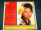 LP SET PUCCINI MADAME BUTTERFLY RCA GIGLI,DAL MONTE  