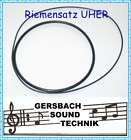 Tonband Riemensatz Uher 63 S Rubber drive belt kit