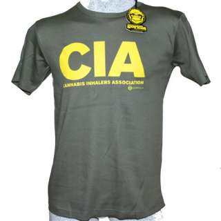 Gorilla T Shirt CIA   Canabis Inhalers Association  