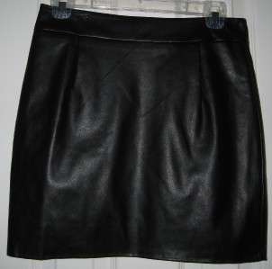 SUGAR LIPS FAUX LEATHER SKIRT NWT $79 SIZE SMALL  