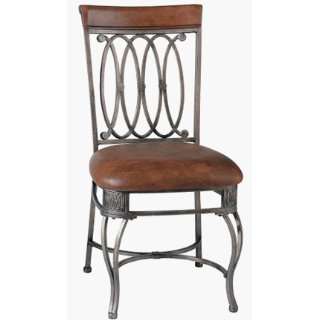   Dining Chairs Faux Leather   Set of 2 Chairs: Furniture & Decor